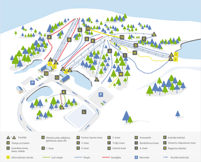 Milzkalns skiing resort plan
