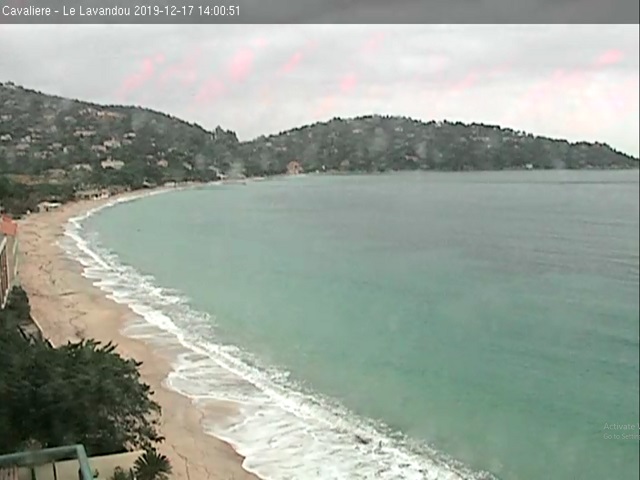 Webcam Cavaliere beach, Le Lavandou - Online Live Cam